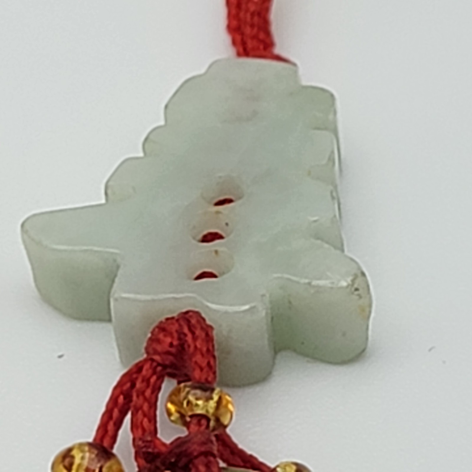 Chinese Lucky Charm Lot Of 7 Pieces Jade Agate Metal Mixed Materials Feng Shui