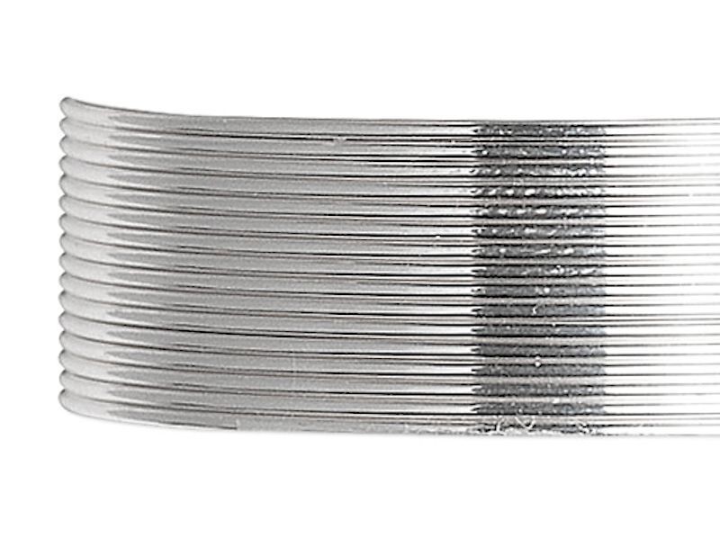 Sterling Silver 24 Gauge Dead Soft Round Wrapping Wire 5 Feet