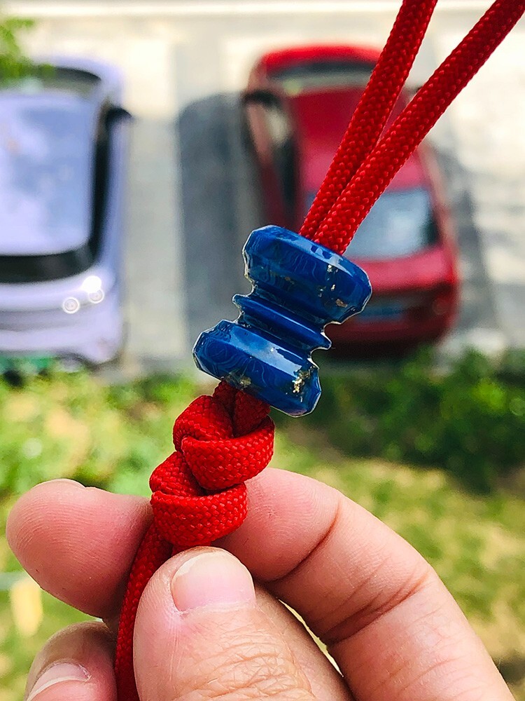 New Resin Knife Lanyard Bead Necklace Bracelet Paracord Pendant Making Bead EDC