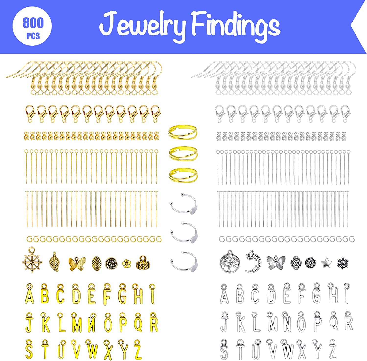 Ygorios Jewelry Making Kit for Adults – 1760 PC Crystal Beads, 800 PC Jewelry Fi