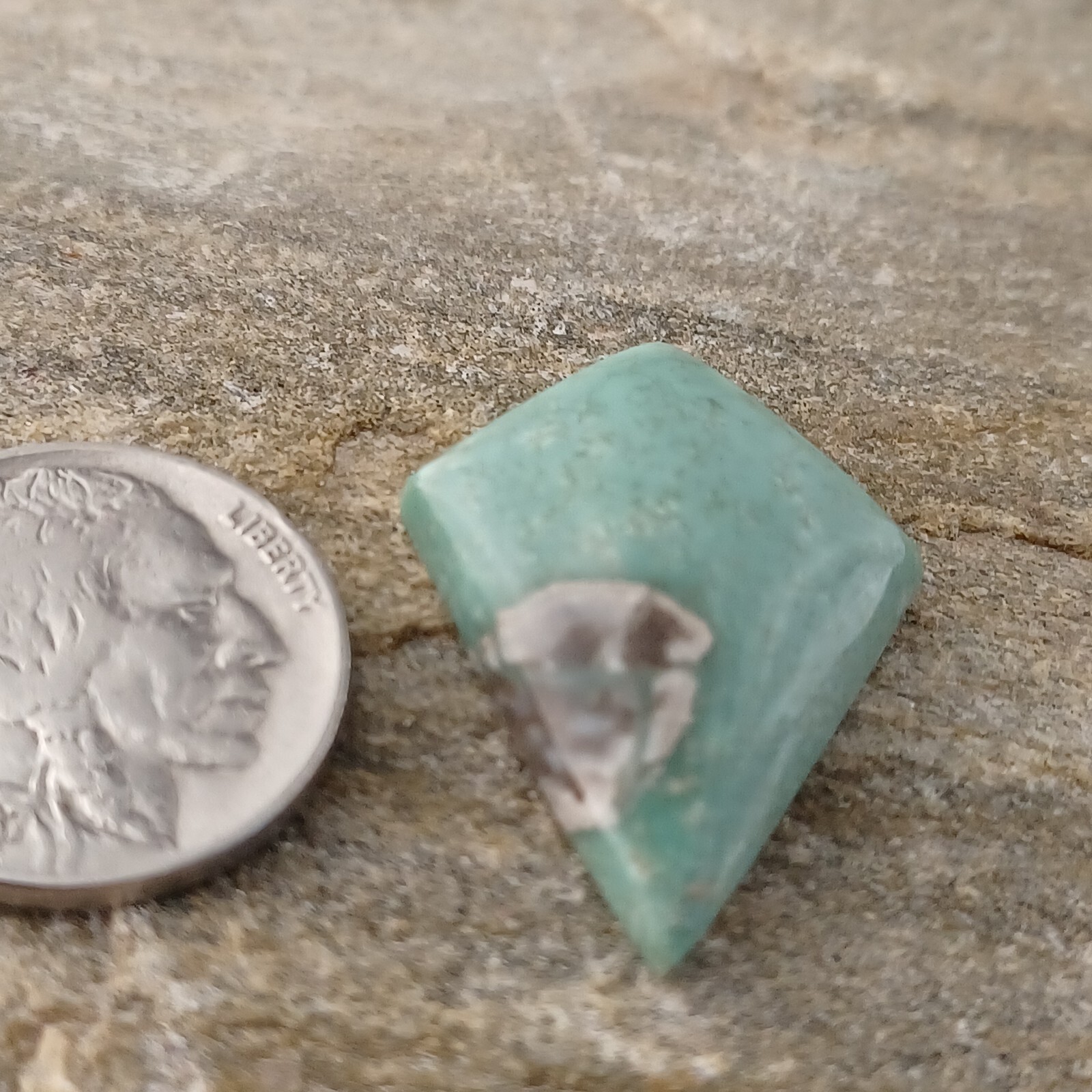 Lucin Veriscite Cabochon. 24 Carat