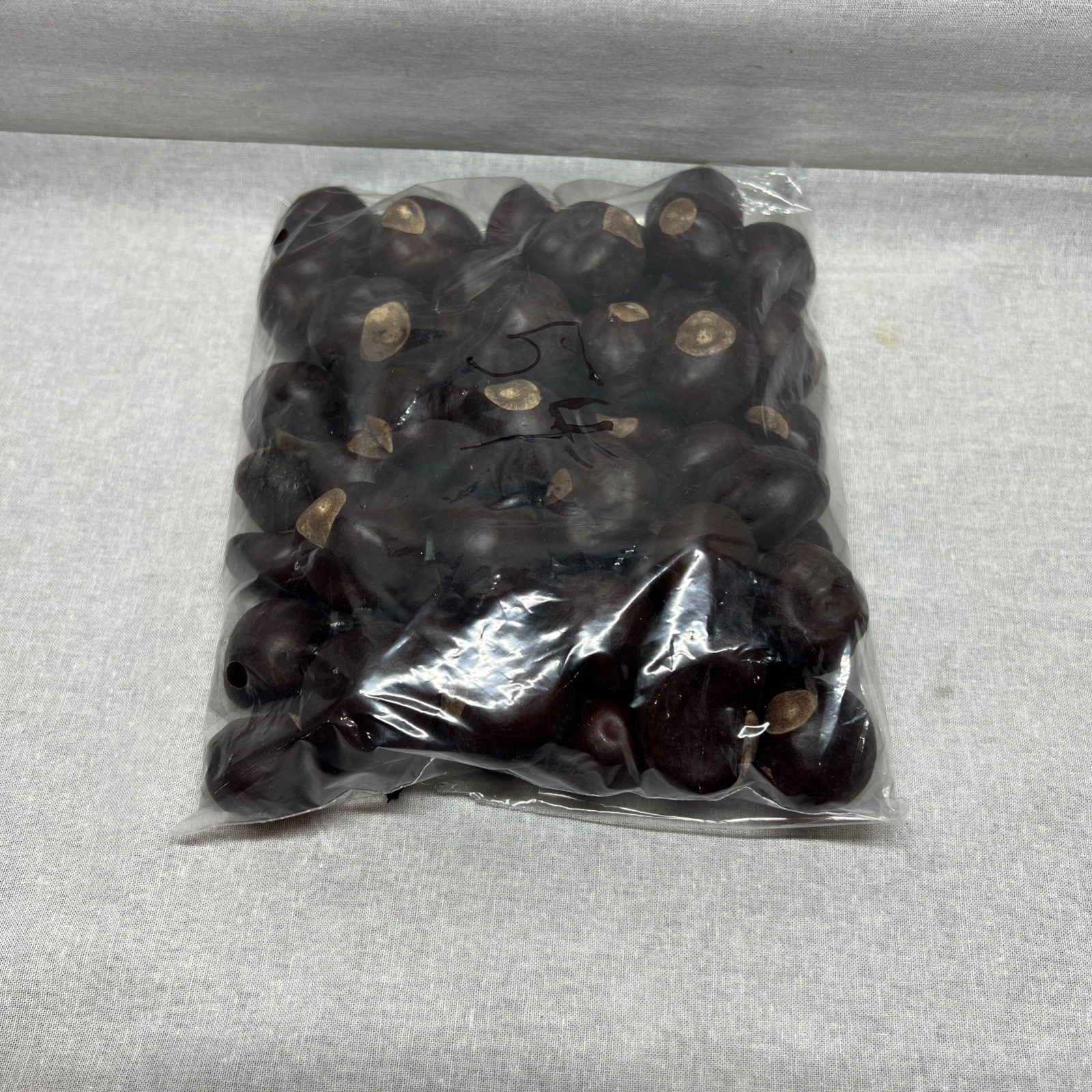 Lot of 54 Buckeye Nuts Nickel Size Age Unknown