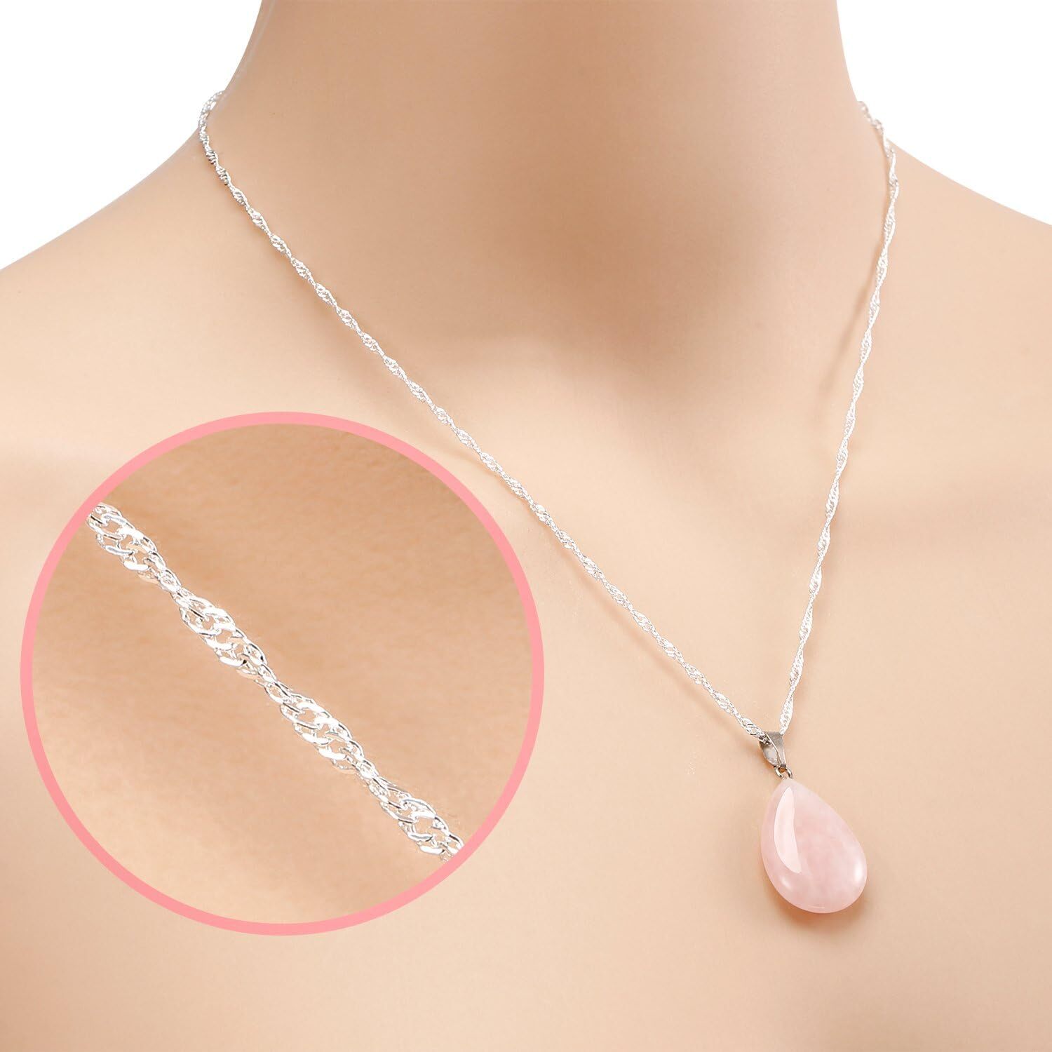 24PCS 925 Silver Plated Water Wave Chain Necklace for DIY Jewelry Making 1.5 Mm