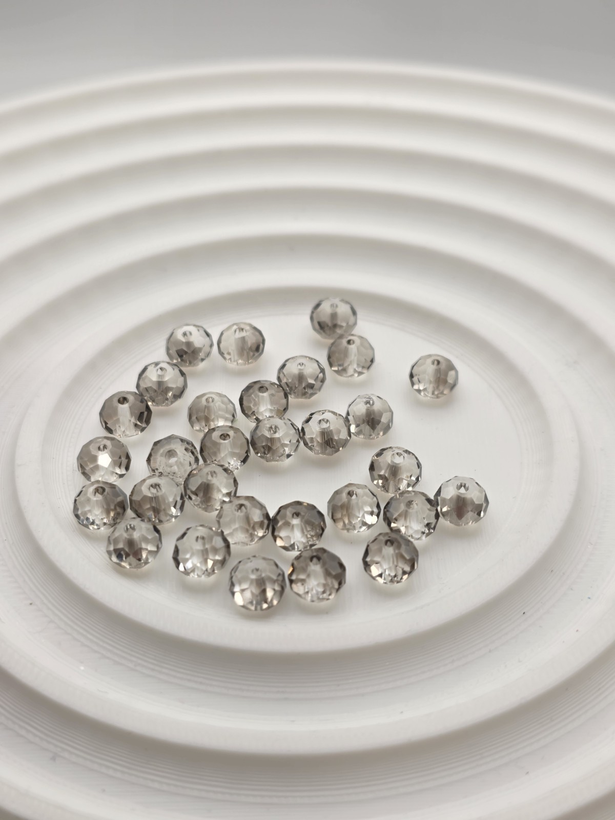 0.2 oz Bag of 4mm Glass Crystal Beads – High-Shine Faceted Jewelry & Crafting Be