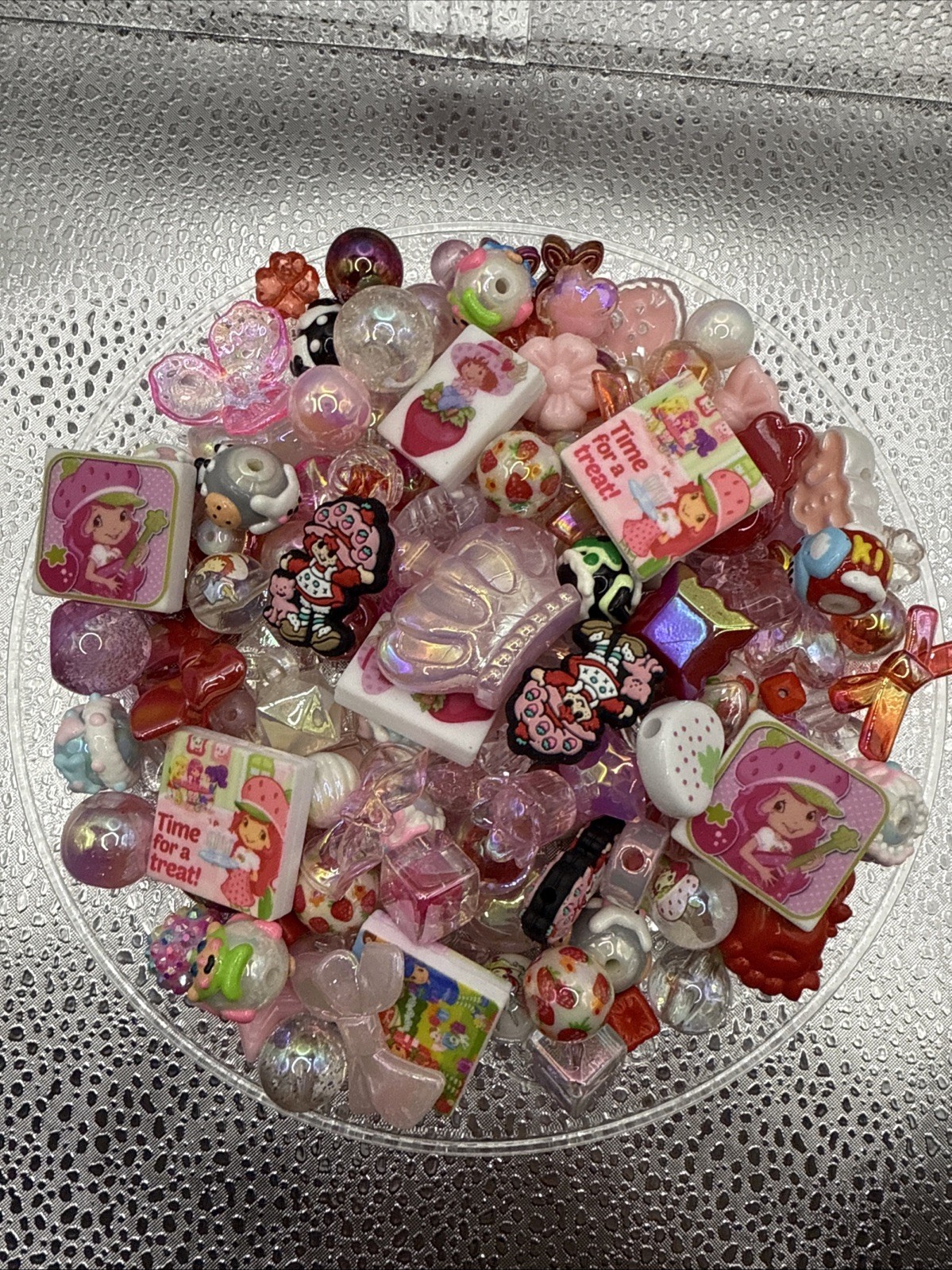 Strawberry shortcake mix beads 500 ML