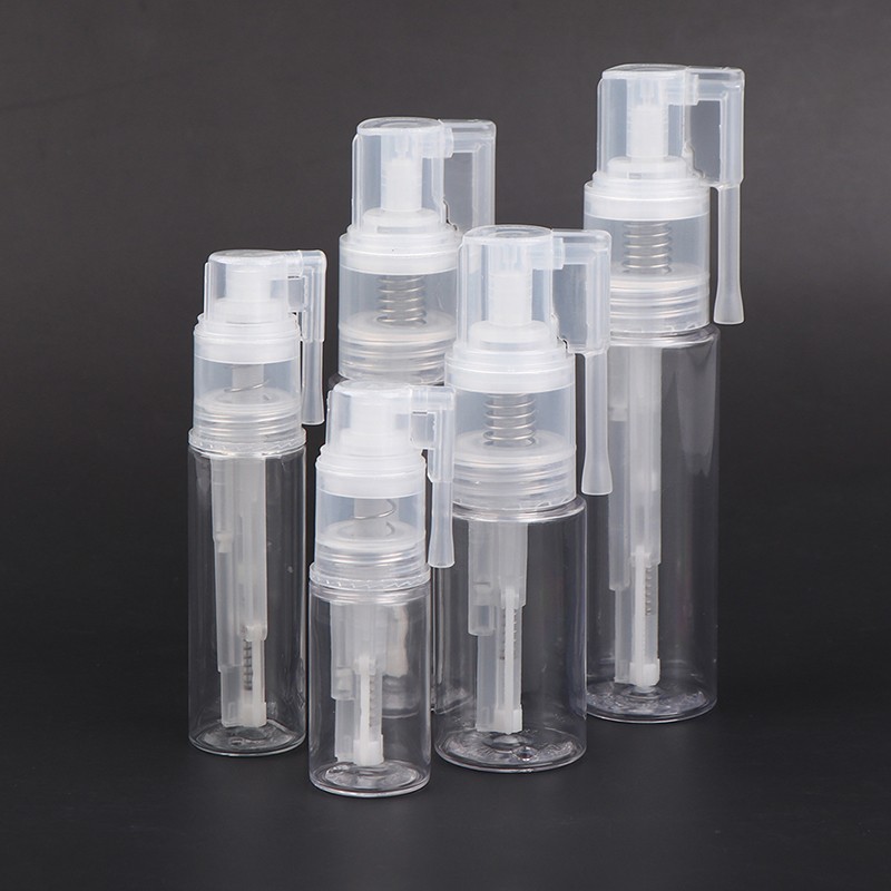 14/25/35/50/60ML Glitter Spray Bottle Empty Refillable Dry Powder Spray Bottles