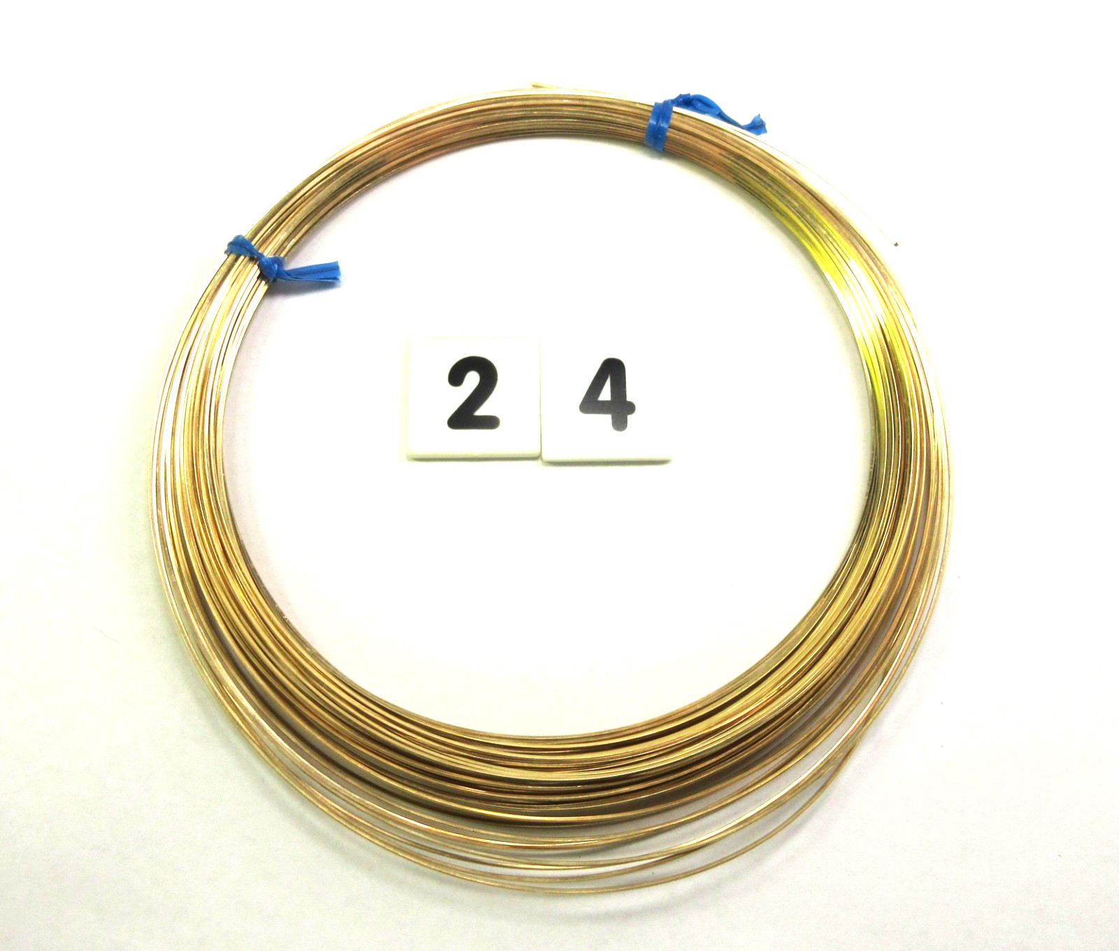 14/20 Yellow Gold-Filled Wire | Square | 21 Gauge | 113 Grams, 79 Feet, GF #24