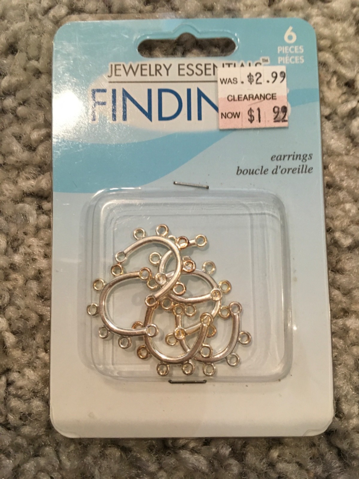 lot of miscellaneous jewlery making supplies wire, toggles, head pins, spacers