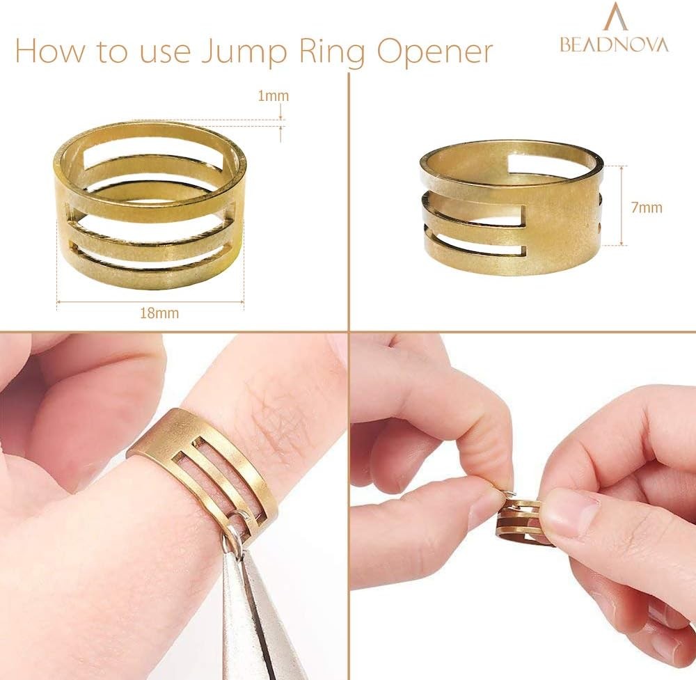 6mm Jump Rings for Keychains Assorted Colors Open Jump Rings for Jewelry Making