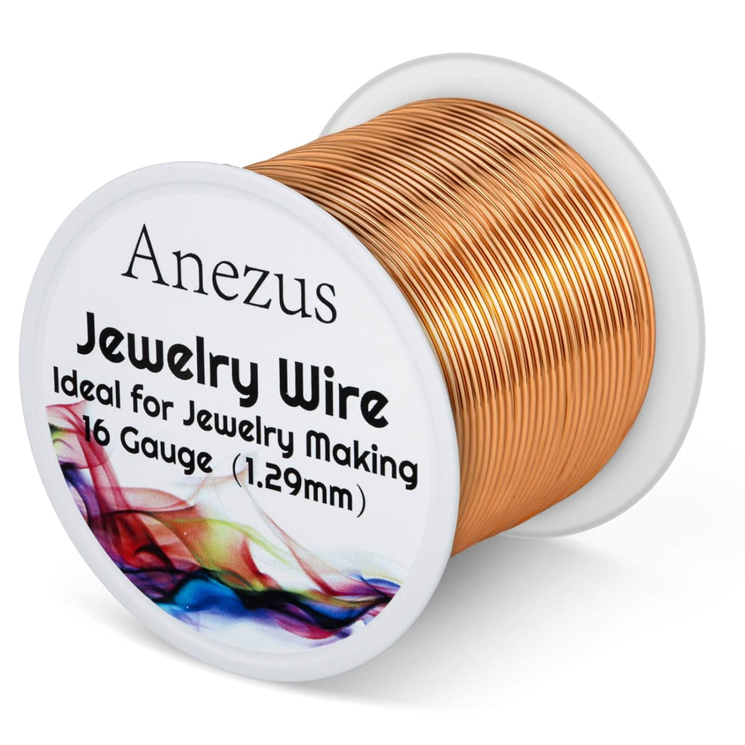 16 Gauge Jewelry Wire, 11 Yards Craft Wire Tarnish Resistant Copper Wire