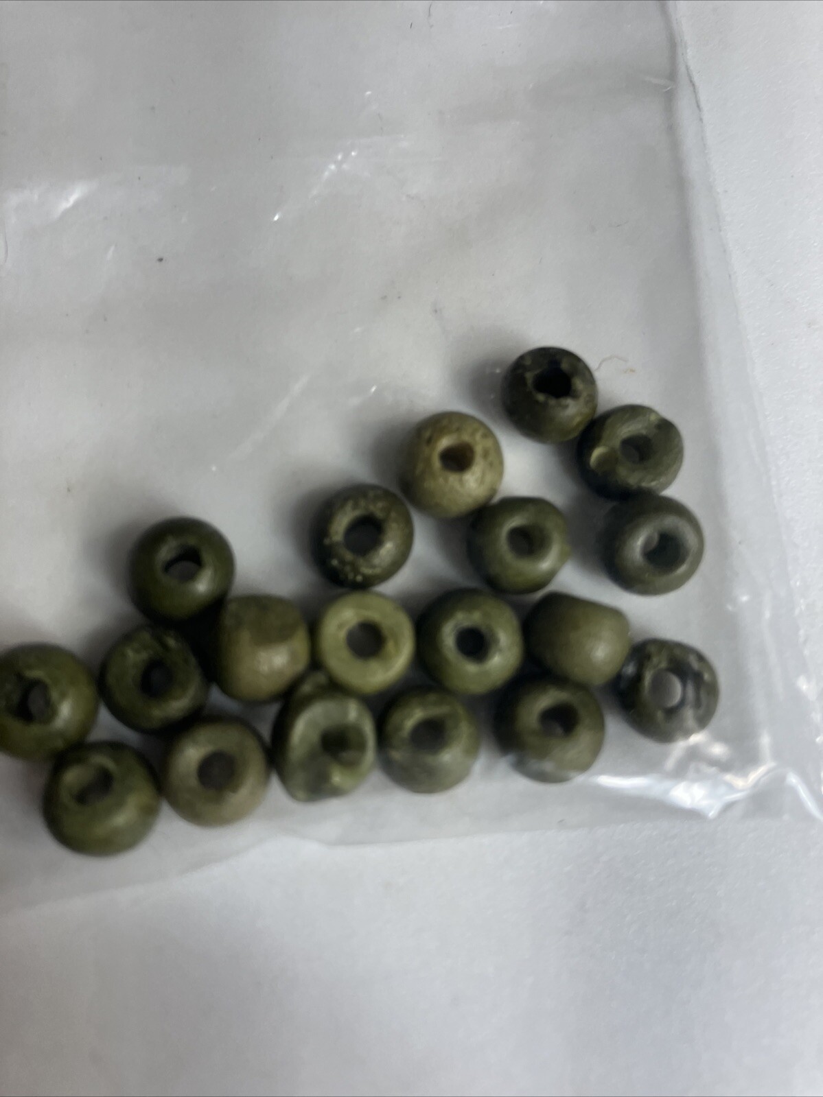 Lot of Vintage Beads & Seeds Wood & Other for Craft Pre-owned