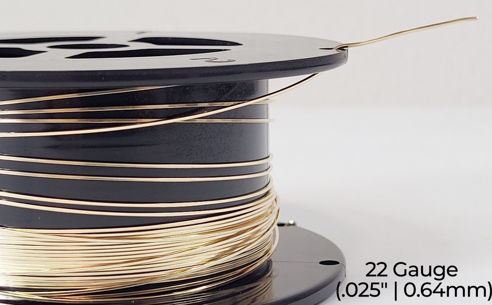 14/20 Yellow Gold-Filled Wire | Square | Dead Soft | 14-24 Gauge | 1-10 Ft | USA