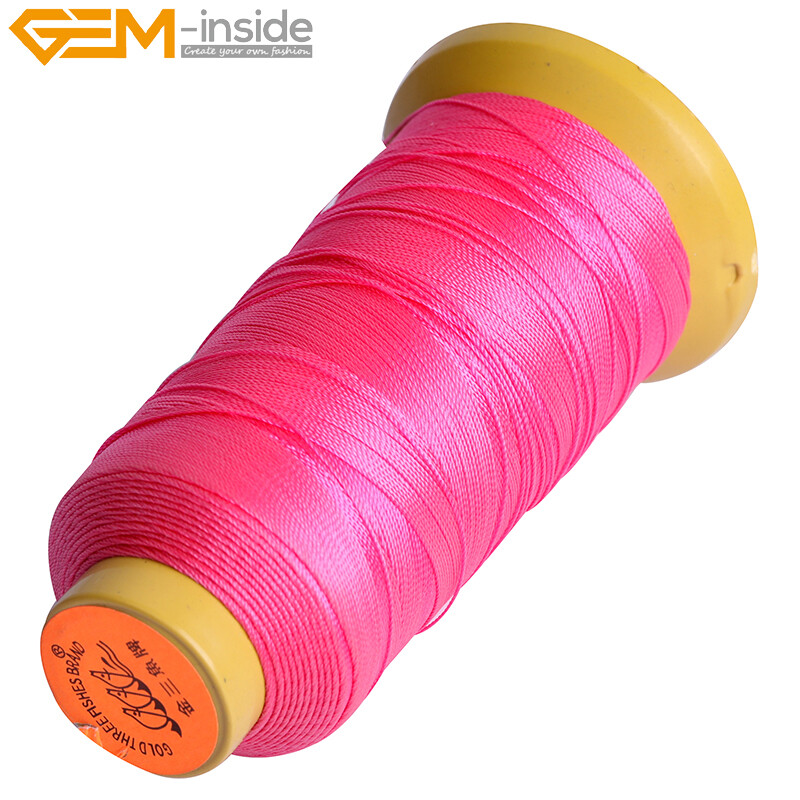 30 Meters Nylon Beading Cord Knotting Jewelry Making 210D Sewing Thread 0.6mm