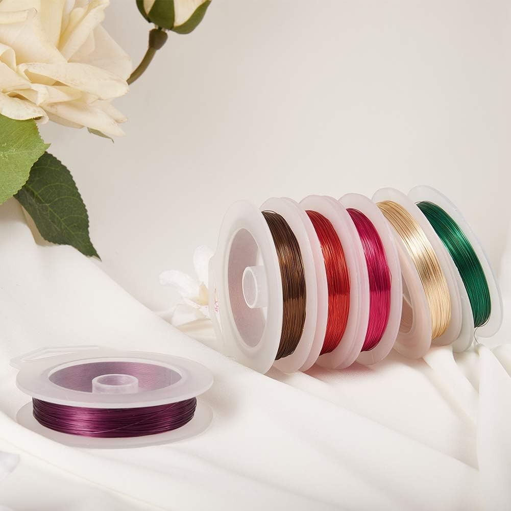 Green Copper Wire Roll 328ft – Jewelry Making Crafts