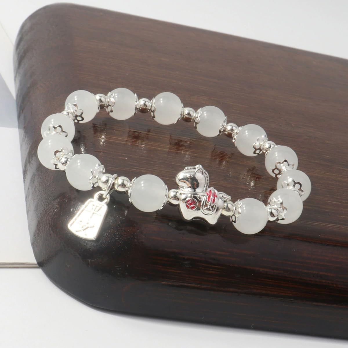 Chinese Zodiac Horse Beaded Bracelet Year of the Horse Bracelet Lucky Charm – 03