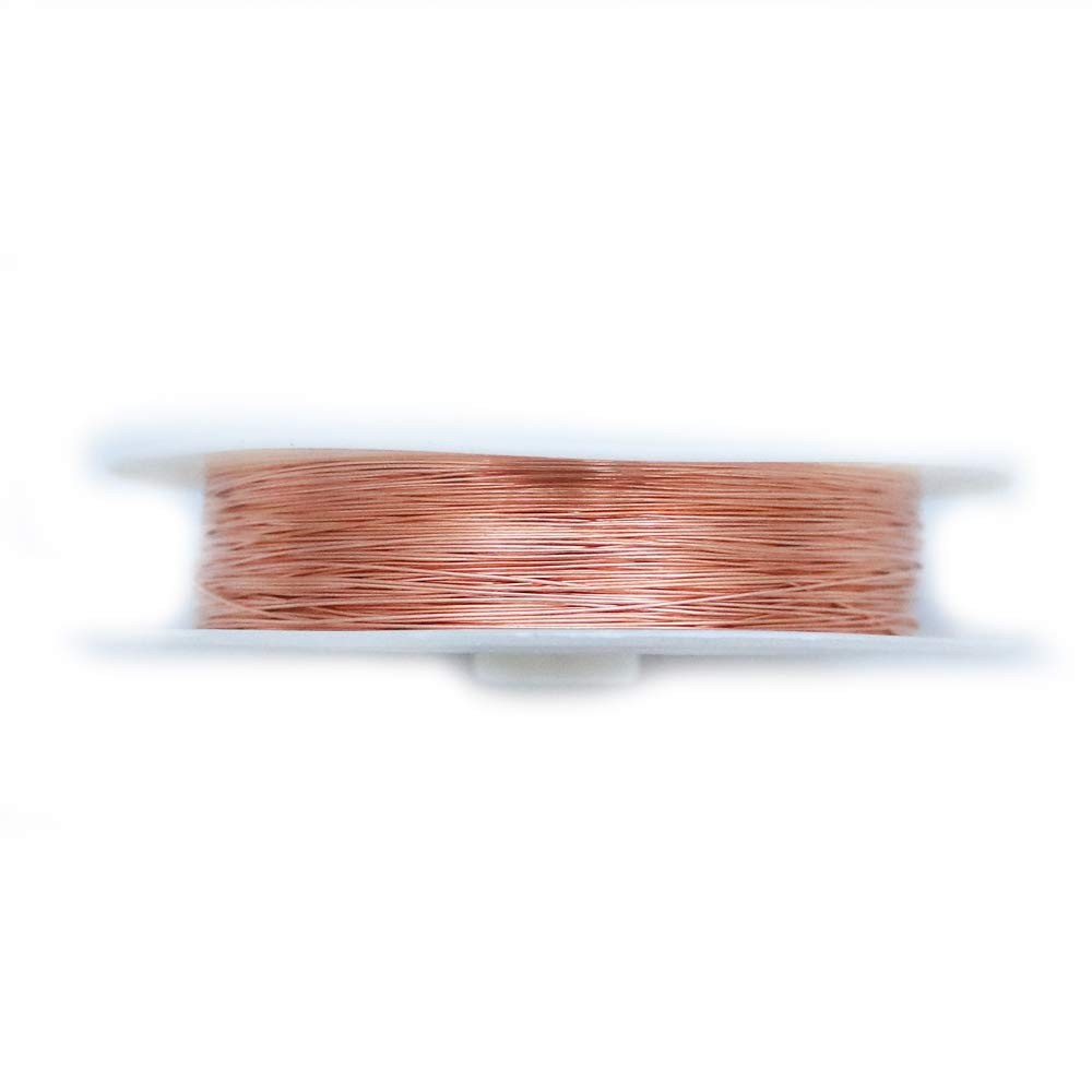 22 Gauge 99.9% Pure Copper Craft Wire Dead Soft Half Round 100ft USA