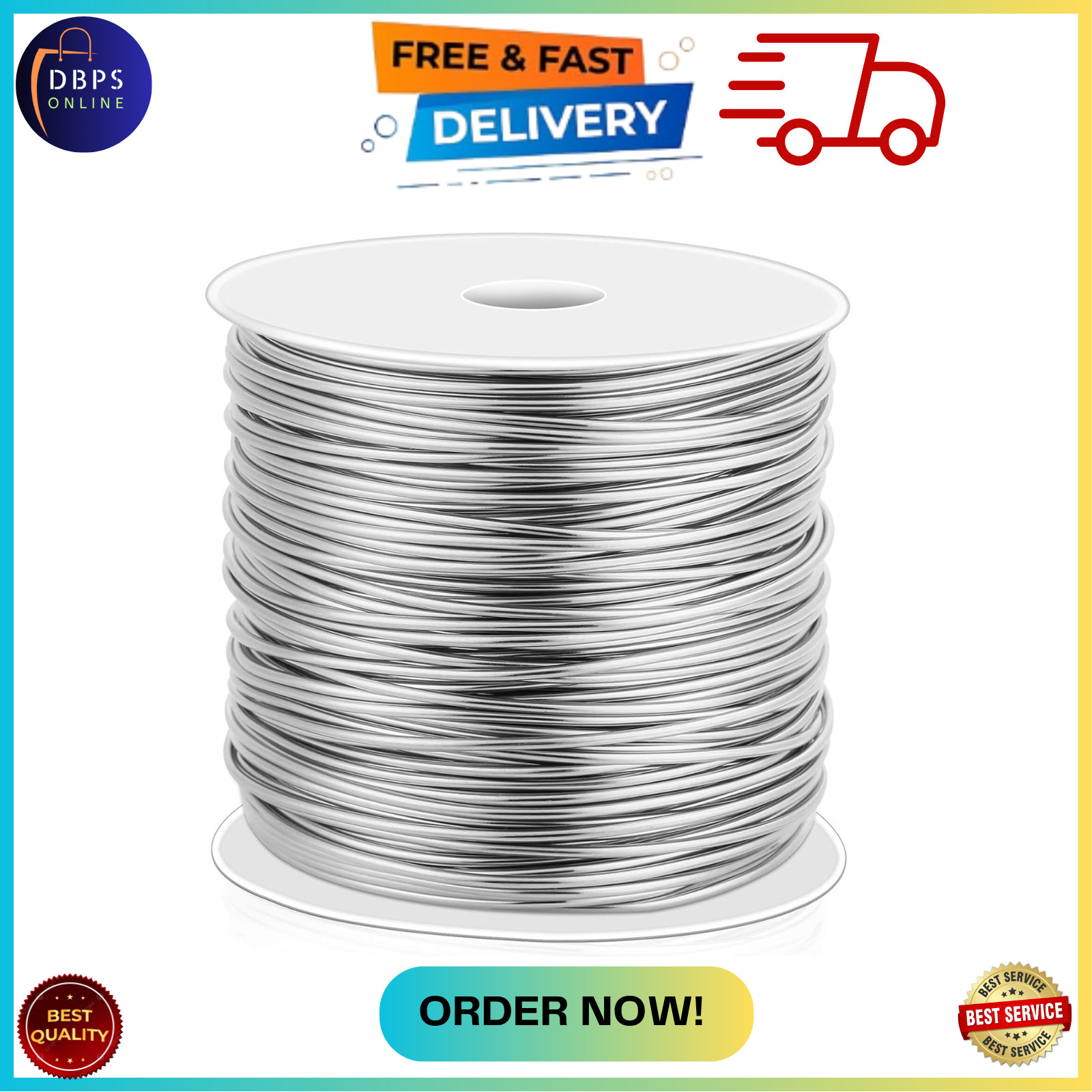 18 Gauge Stainless Steel Wire, 1Mm Bailing Wire for Jewelry Making and Crafts