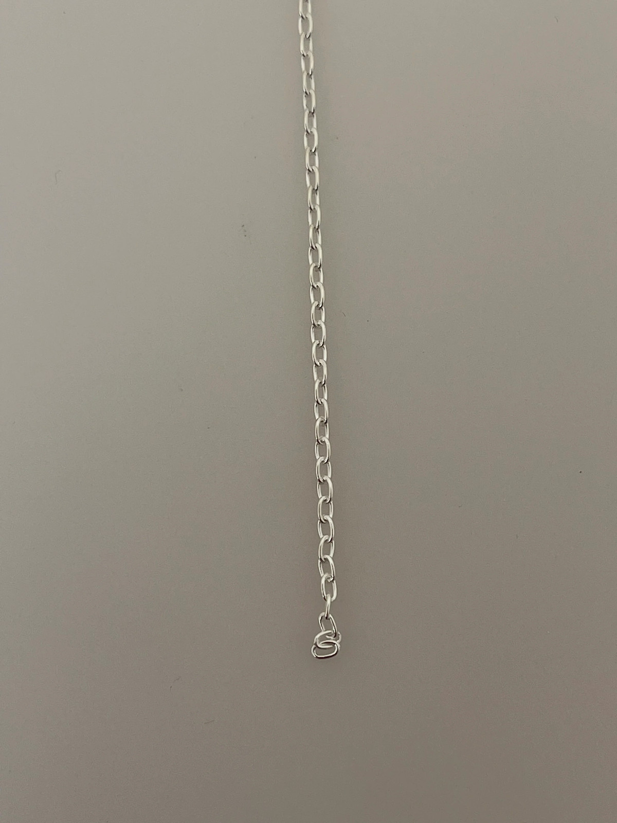3 Feet Of Sterling Silver Chain 925 Sterling Silver all the way through, Flat Ca
