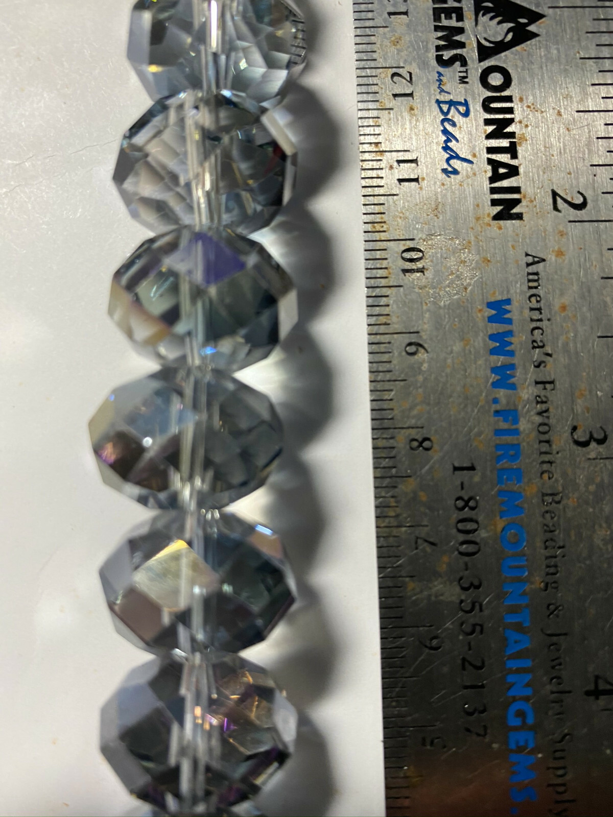 Chinarovski Faceted Glass Crystal Rondelle Beads ***UPICK*** 14mm 16mm 18mm