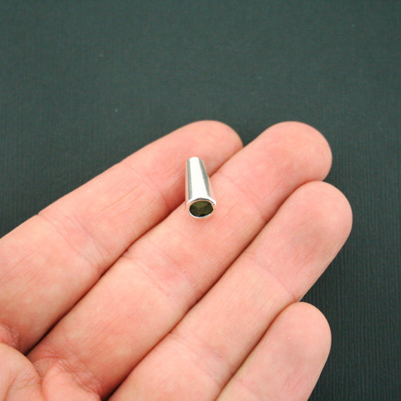 10 Bead Cones Antique Silver Tone 14mm x 7mm Bead Caps – SC1235