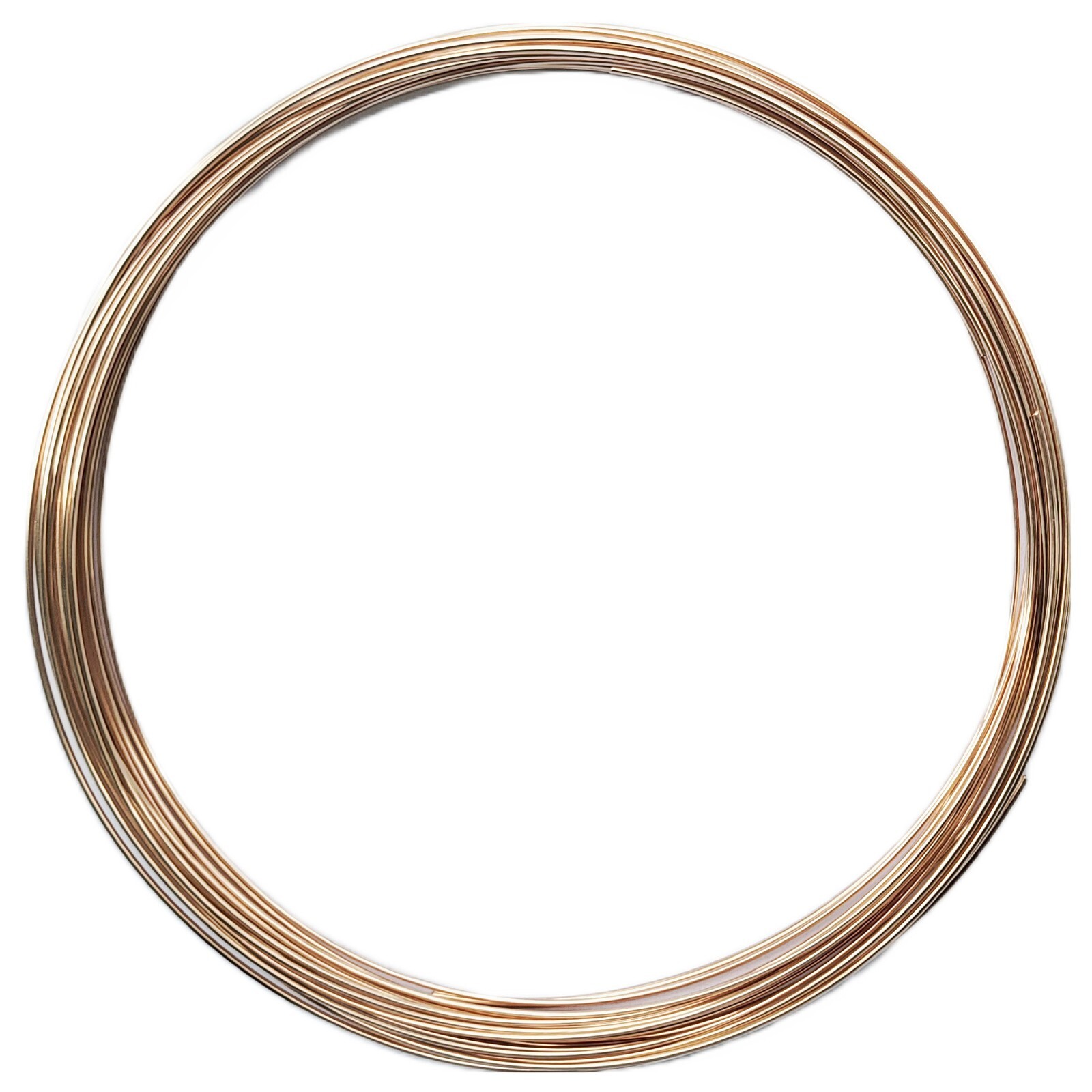 14/20 Rose Gold-Filled Wire | Round | Half Hard | 16-30 Gauge | 1-10 ft | USA