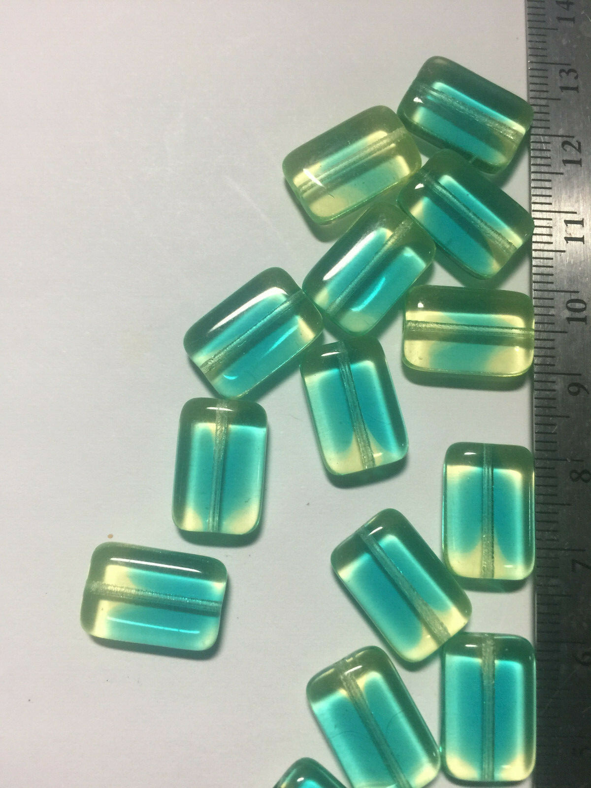 Czech Rectangle Table Cut Beads Beads