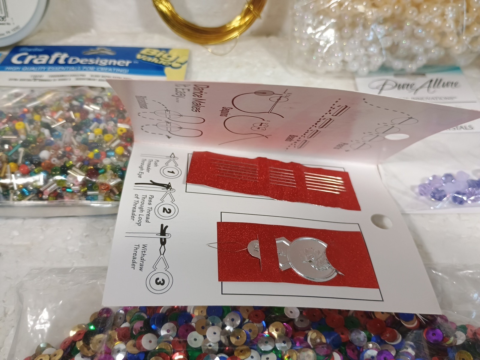 Lot Of Jewelry Making Supplies Mixed Lot Includes Everything In Pictures