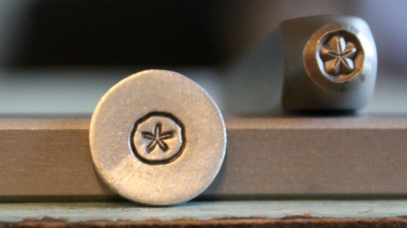 SUPPLY GUY 5mm Sand Dollar Metal Punch Design Stamp SGCH-33