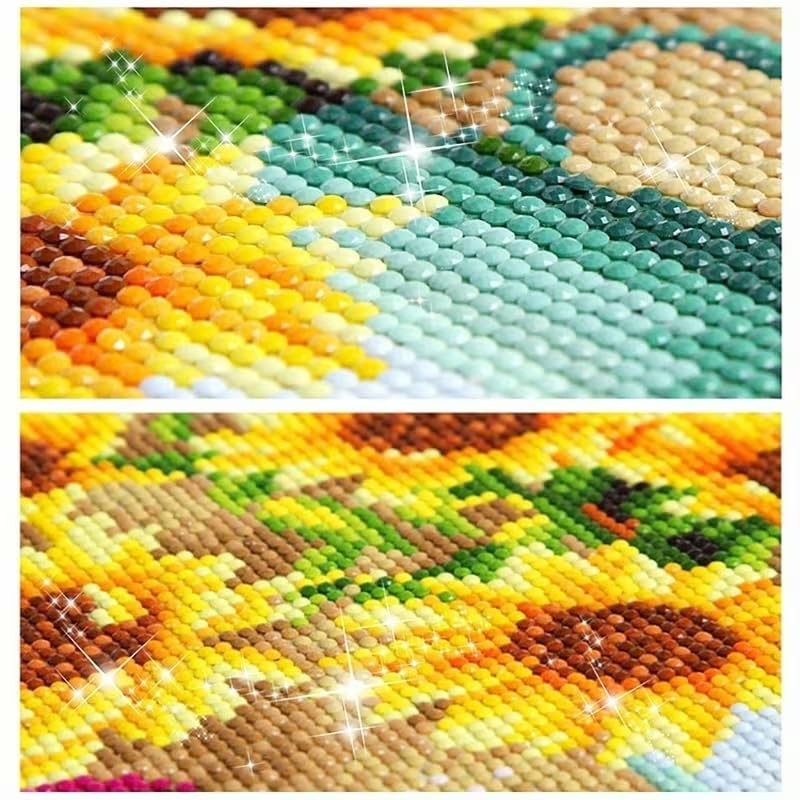 Large Diamond Art Painting, DIY Pack Round Diamond Painting Kits for Adult
