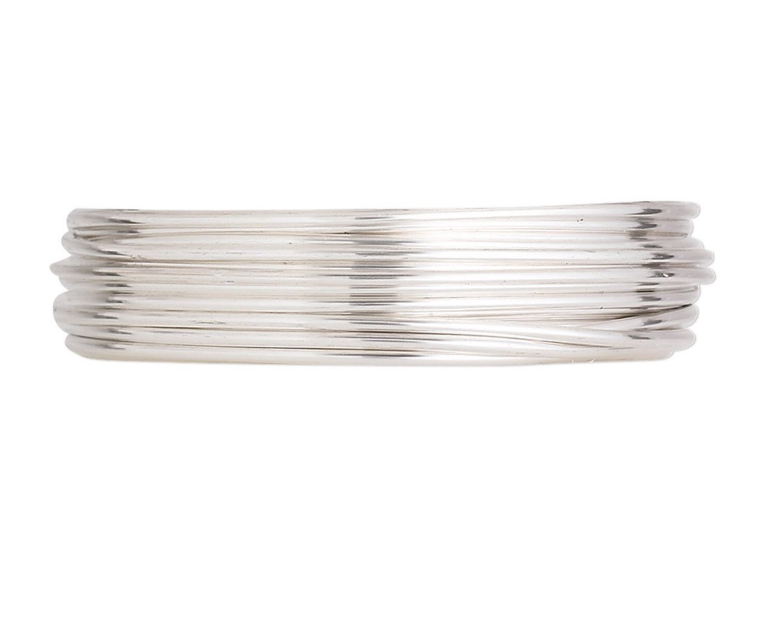 940 Argentium Sterling Silver Wire- Round- Dead Soft- 19 Gauge- 5 ft