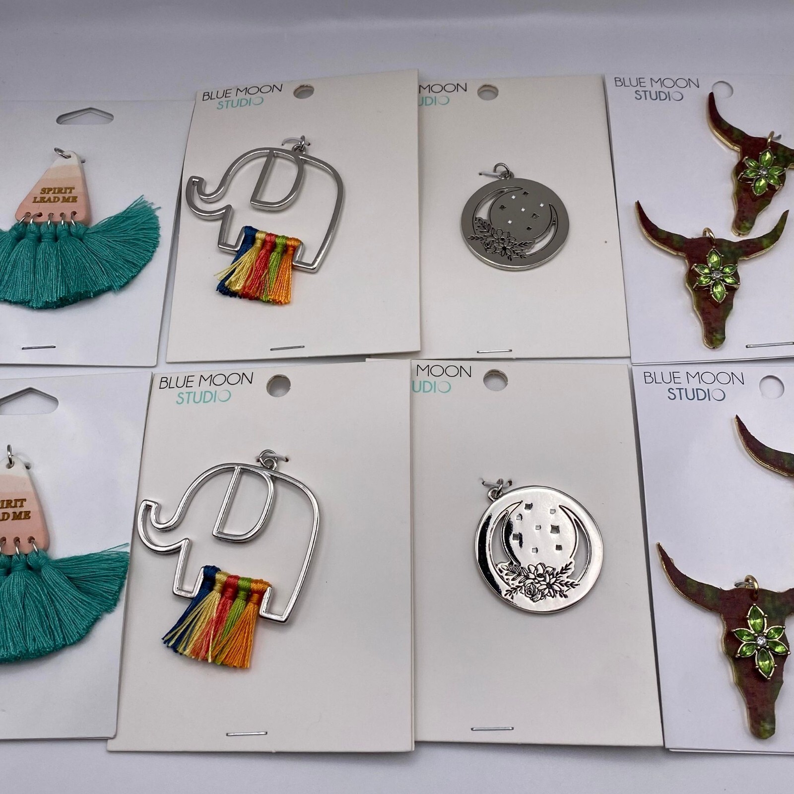 10pcs Jewelry Pendant Earrings Metal Charms Assorted Design DIY Jewelry Making
