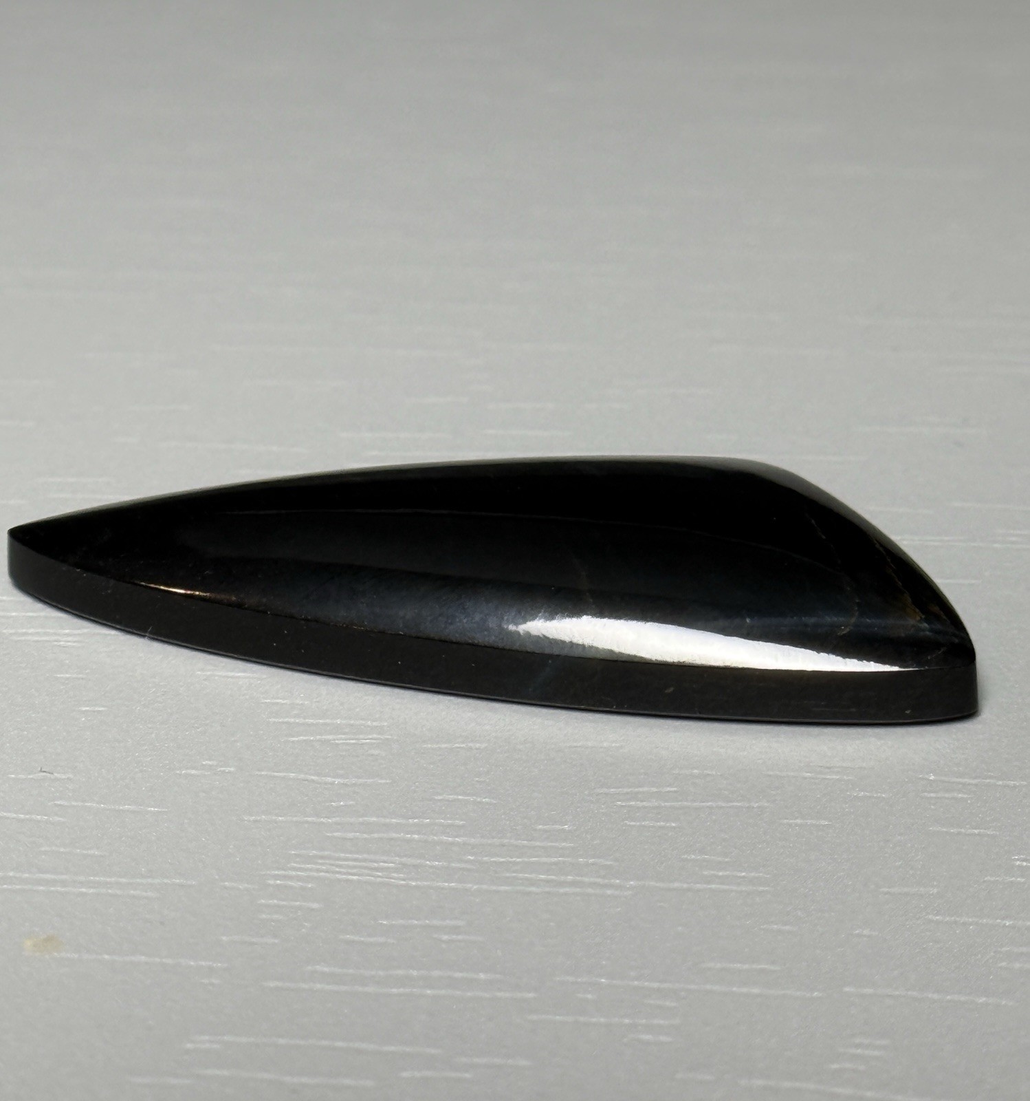 BLUE TIGER’S EYE CABOCHON – Lapidary Hawk Eye Cab Gemstone Gem Jewelry Pendant
