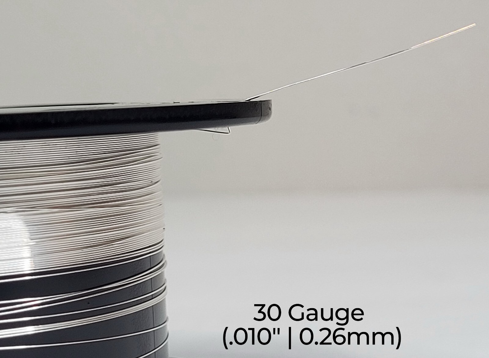 940 Argentium Silver Wire | Round, Dead Soft | 10-30 Gauge | 1-10 Ft | USA