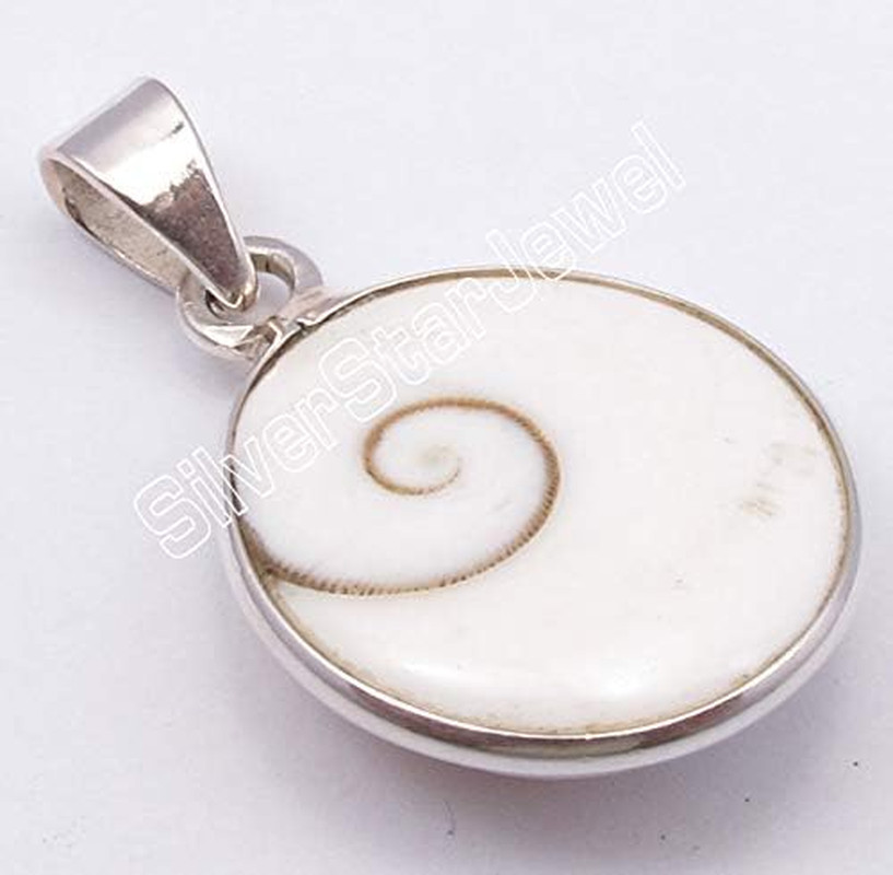 Buy Nothing Day Online 925 Fine Silver Shiva Eye Flat Pendant 1.1″ Gemstone Art
