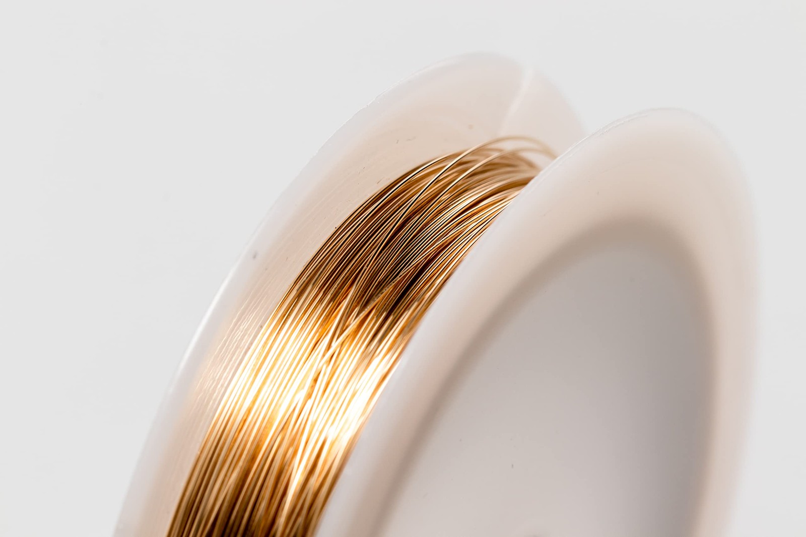 24 Gauge 14/20 Yellow Gold Filled Wire Half Round Dead Soft 14K Gold Filled