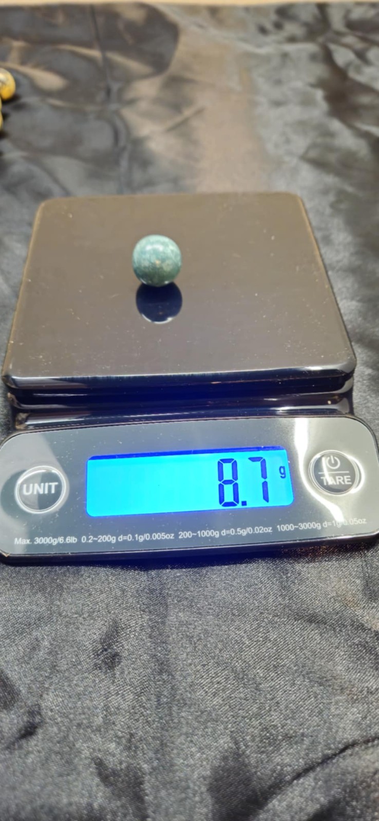 Lot Of 66 Stone – Marble – Beadwork – Playing Marbles(?) 20mm – 11 of Each Type
