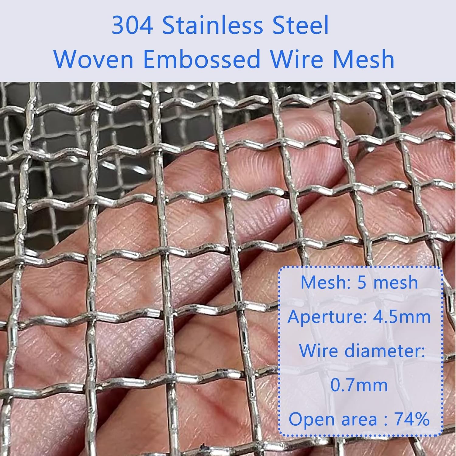 DIY Projects Stainless Steel Mesh 5 Mesh 11″x14″