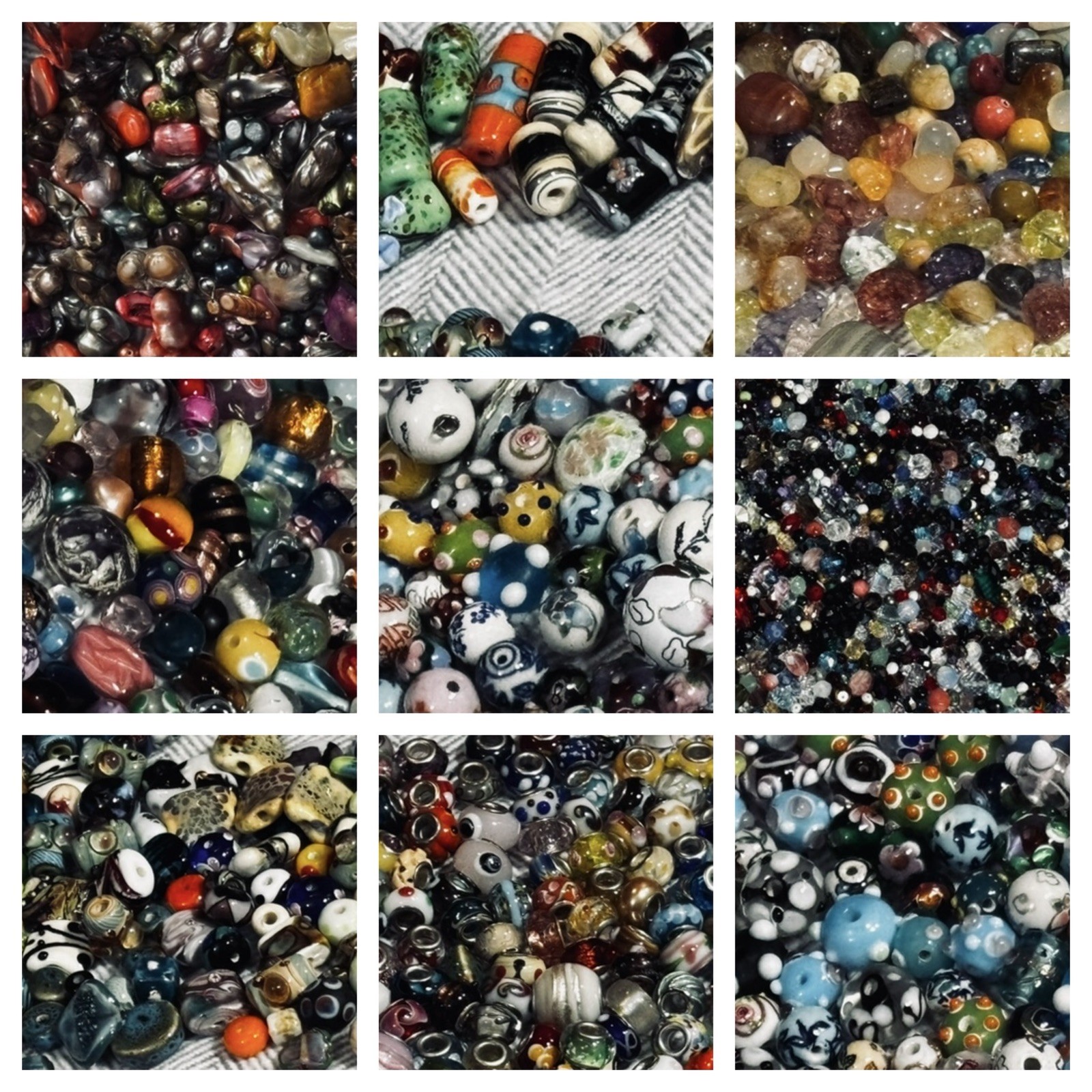 MASSIVE LOT OF JEWELRY MAKING SUPPLIES, DESIGNED PIECES, QUALITY/SEMI-PRECOUS