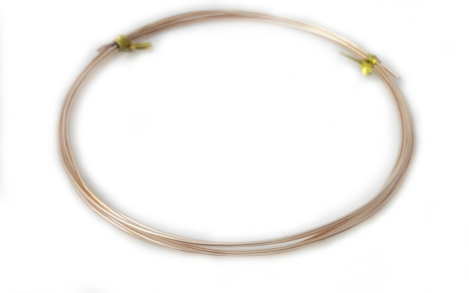 1oz Dead Soft Round Jewelry wire Sterling Silver Gold Filled Copper Brass Bronze