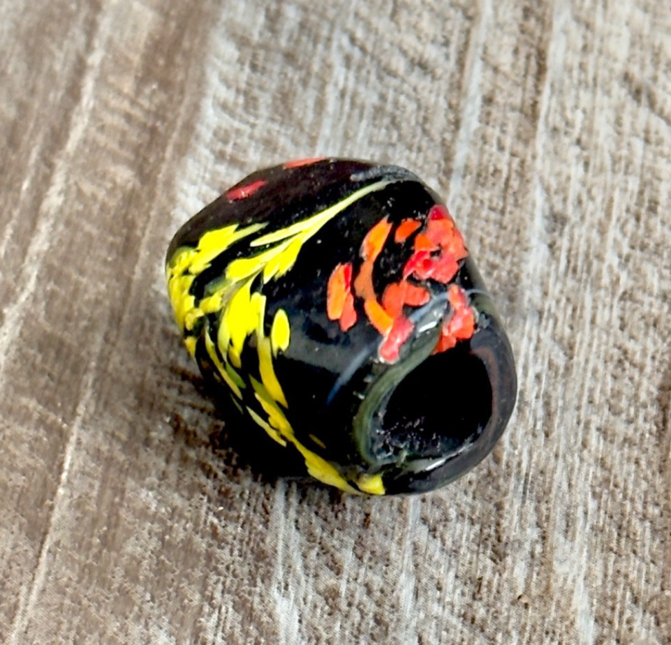 Artisan Handcrafted Glass Beads Multicolor Lot Imperfect