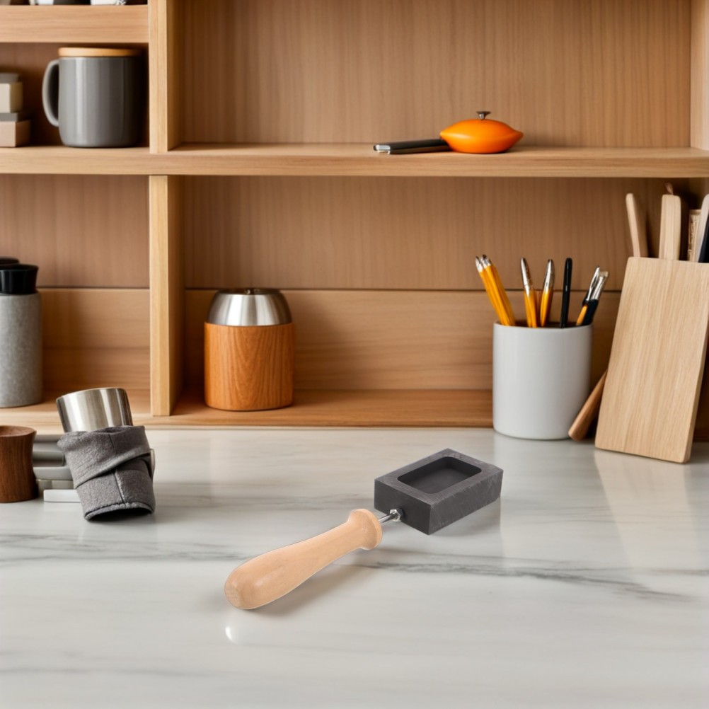 Diy Jewelry Making Mold: Graphite Paste Board And Wooden Handle Easy-To-Use