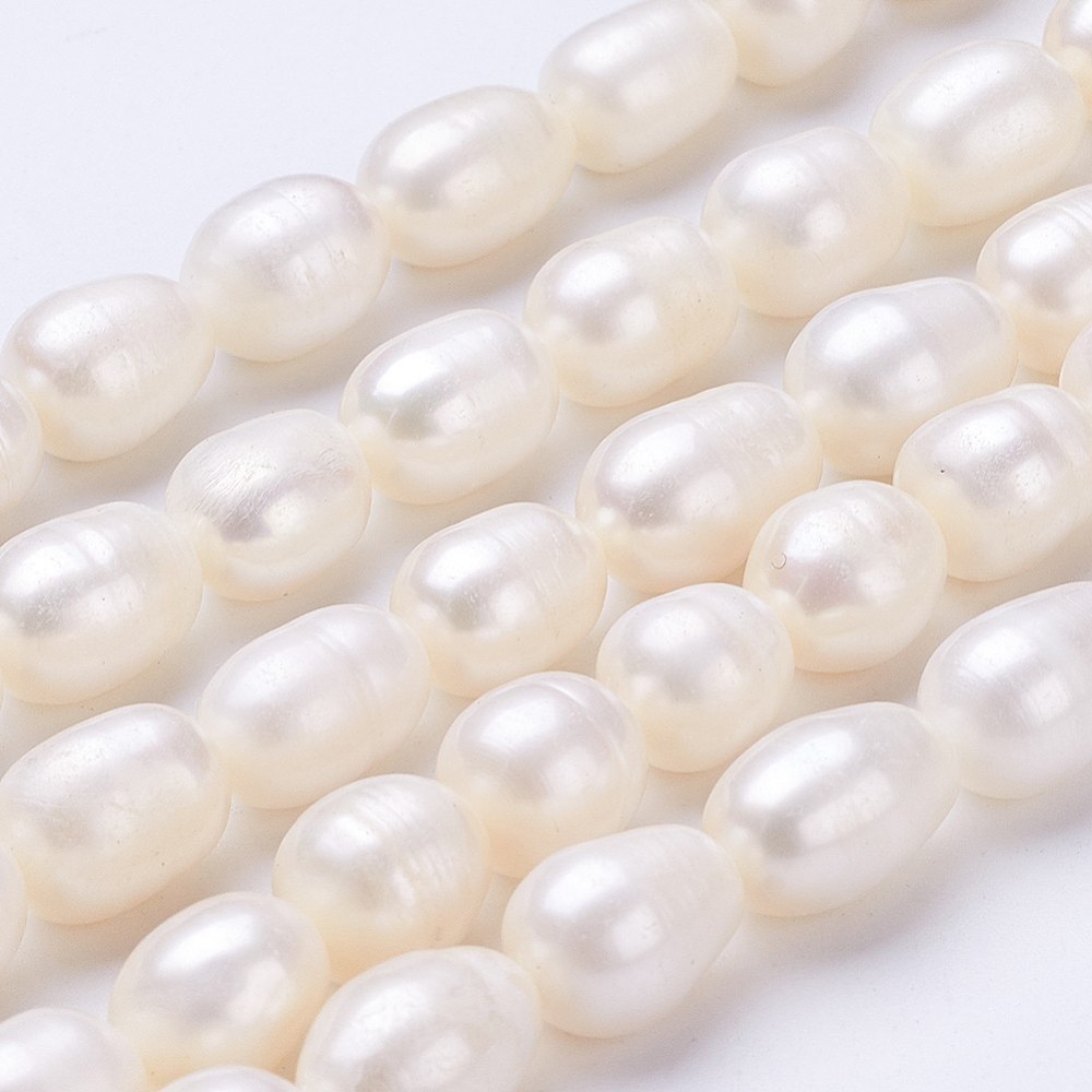 30pcs Natural Cultured Freshwater Pearl Beads Spacer Bead for Bracelet Necklace