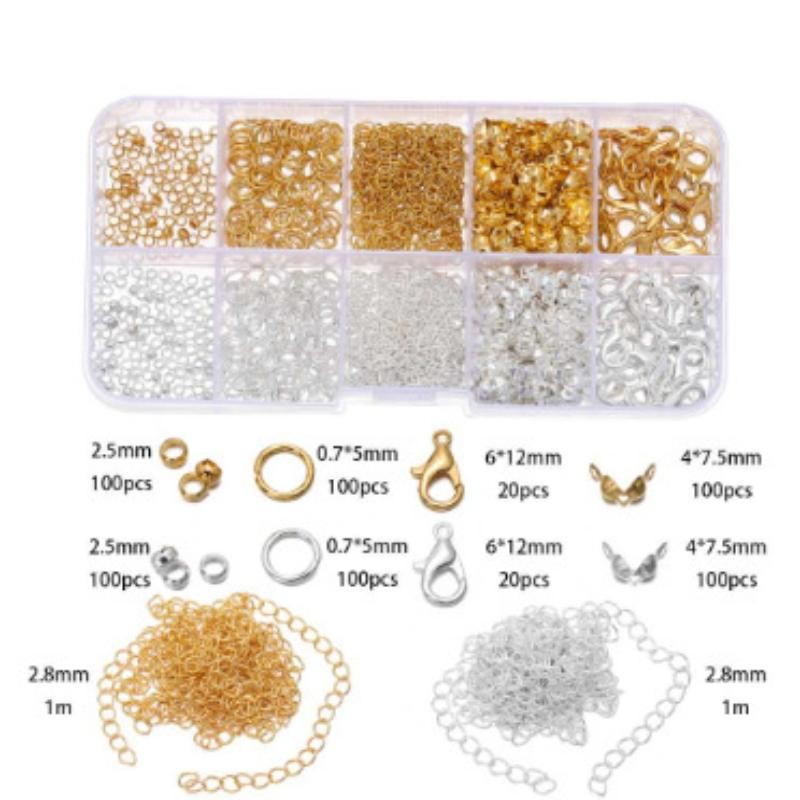 1260pcs/Set Jewelry Making Starter Kit Earrings Necklace Findings DIY