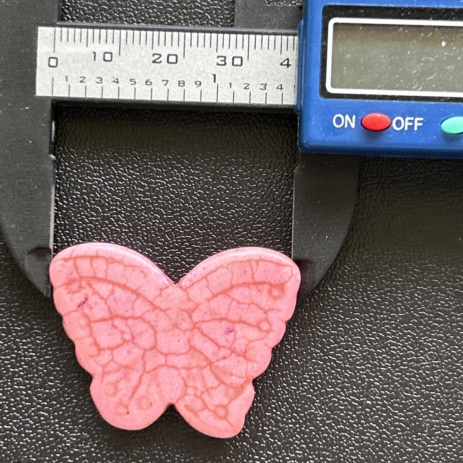 Lot of Howlite Beads Fish, Butterflies, Hearts Elephants People Mixed Sizes