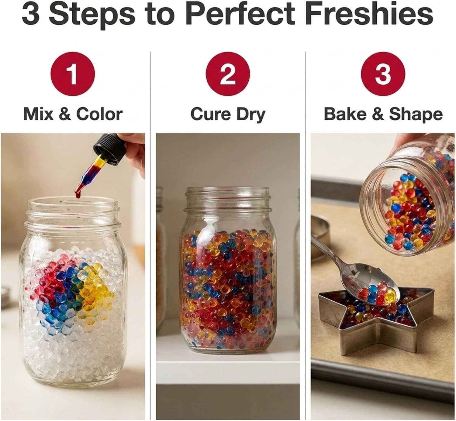 Unscented Aroma Beads for Custom Freshies