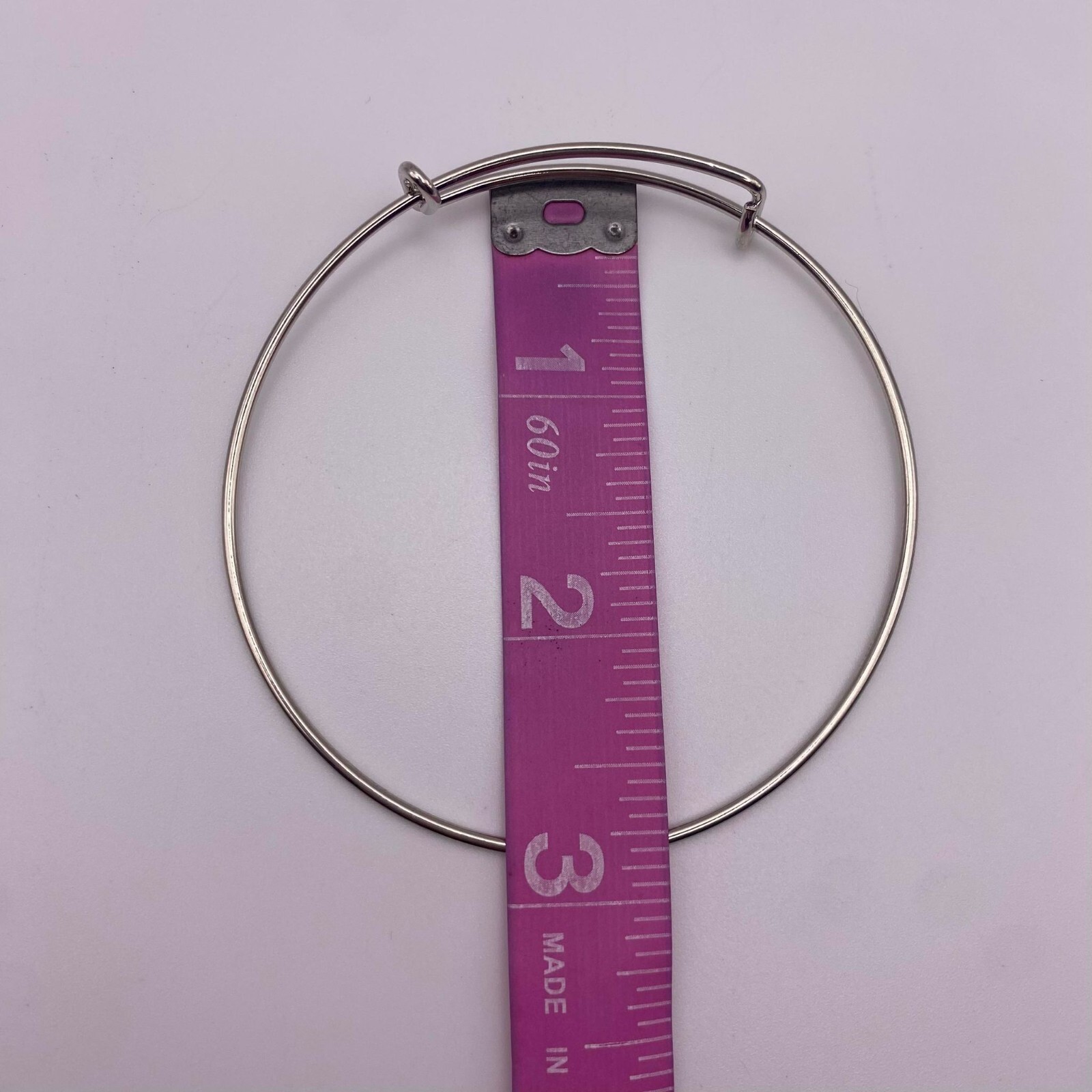 5pcs Adjustable Blank Bangle for Crafting DIY Bracelets Silver and Gold NEW