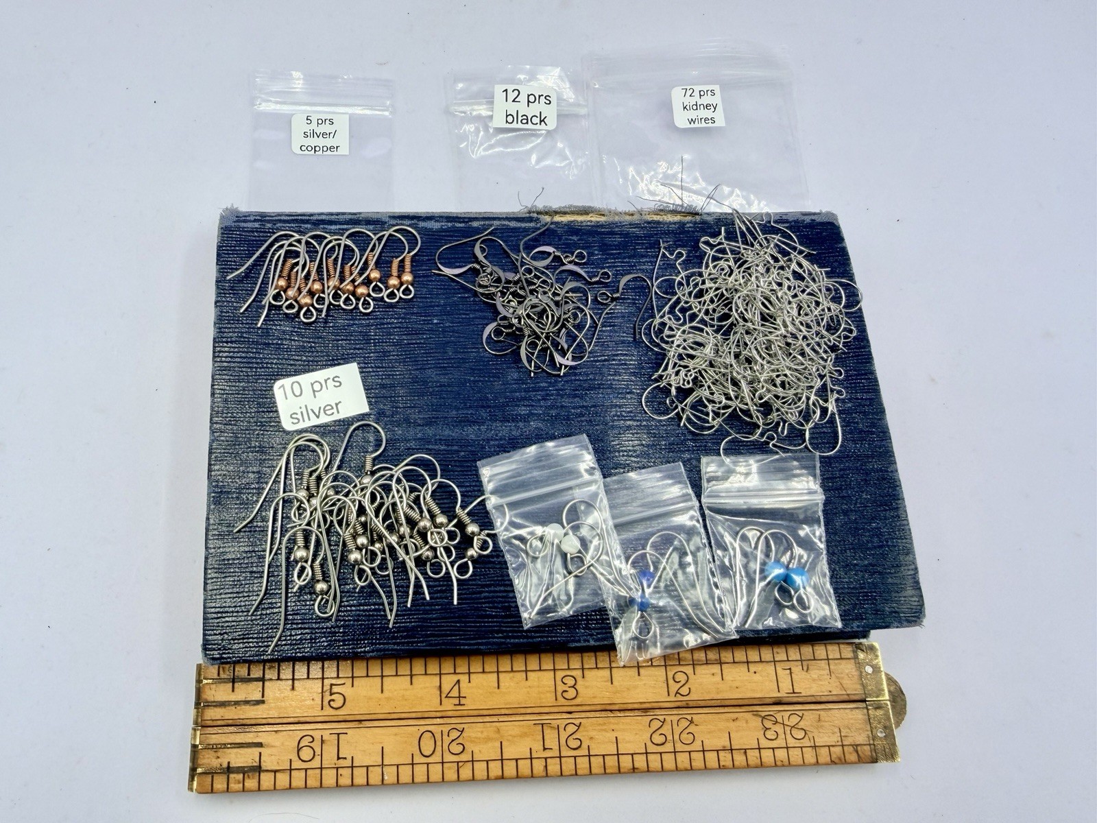 100+ Pairs Vintage Ear Wires Silver Tone Earring Hooks Findings Jewelry Making