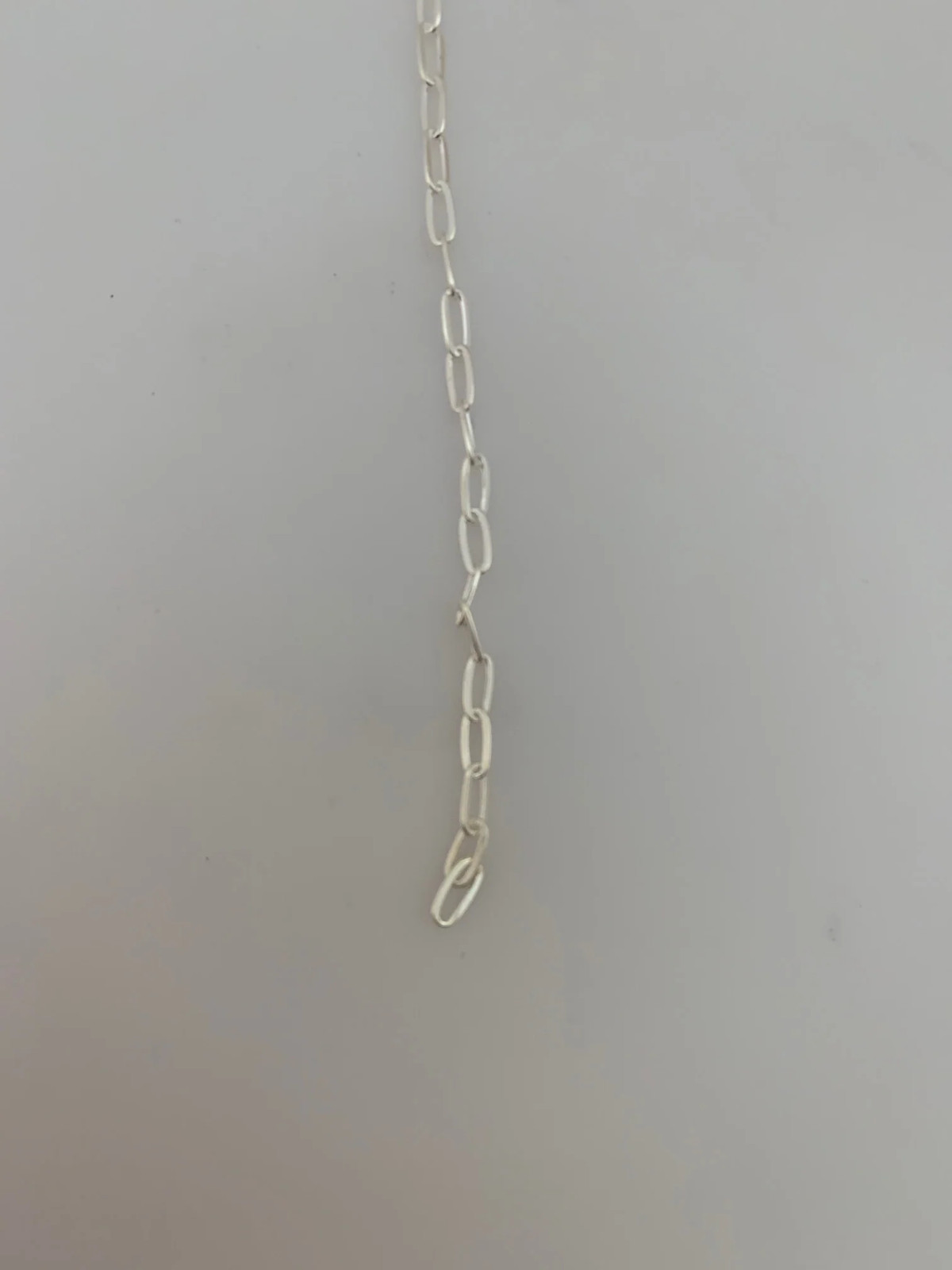 925 Sterling Silver Flat Long Cable Chain, 1 Foot Size2.8mm X5.7mm | CHN17SS