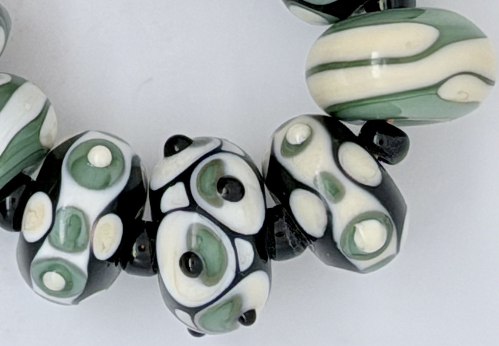 Lot Of 13 Handmade Artisan Lampwork Focal Bead For Jewelry Making Craft Design