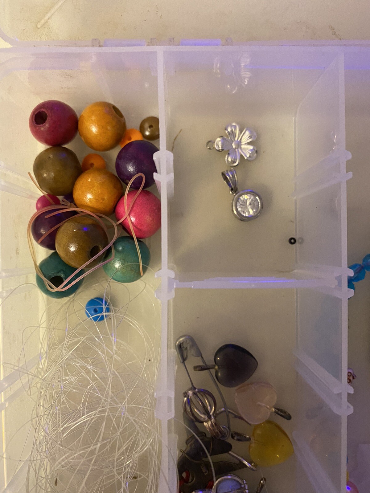 bead lot necklace jewelry making kit bracelets assorted comes as shown with box